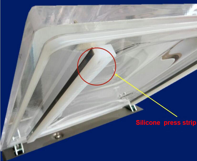 400/500/600 Single chamber vacuum sealing machine silicone seal strip pressing strip heat pressure strip accessories spare parts