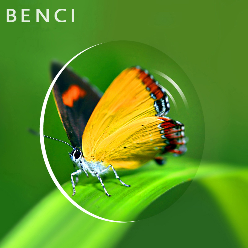 Benci 1.56 1.61 1.67 1.74 /-0.5~-12.00 / +0.5~+12.00 Prescription Resin Aspheric blue light Glasses Lenses Myopia Hyperopia Pre