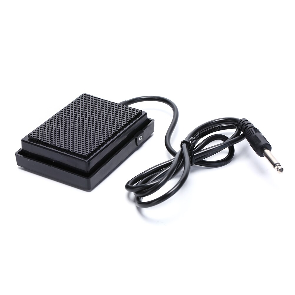 Uniwersalny czarny pedał podtrzymujący przełącznik kontrolera na pianino elektroniczne instrumenty klawiszowe