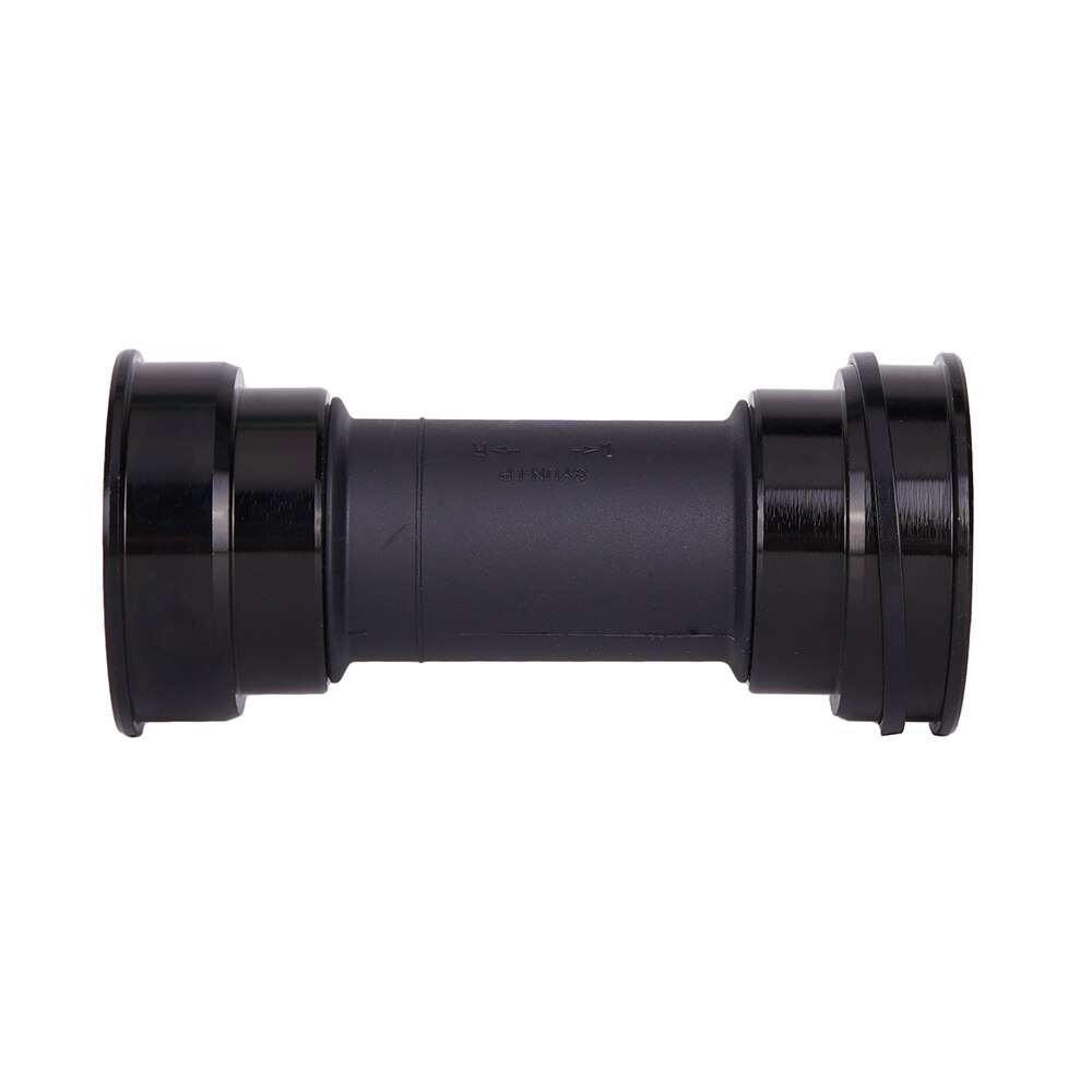BB92 BB90 BB86 Bicycle Bottom Bracket MTB Road Mountain Bike Press Fit Bottom Brackets For Shimano 24mm Crankset chainset: BB92 Black
