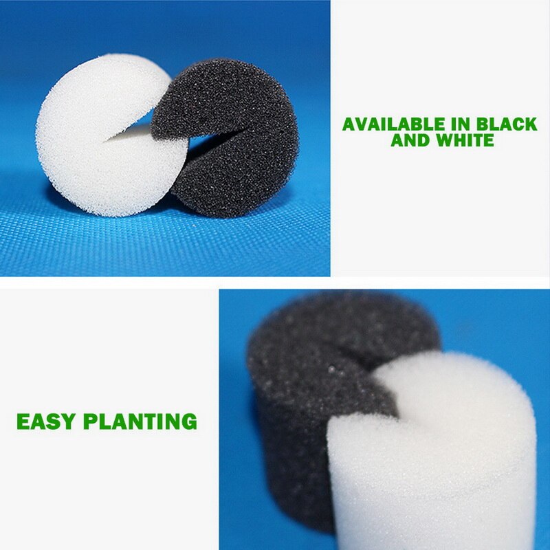 Nursery Seed Sponge Plants Germination Sponges Soilless Cultivation Tools 50Pcs