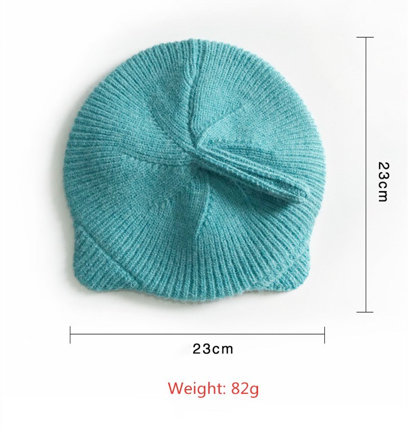 Children Baby Beret Hat Cap for Boys Girls Arrivals Cat Ears Winter Warm Toddler Kids Hat Woolen Knitted Cap
