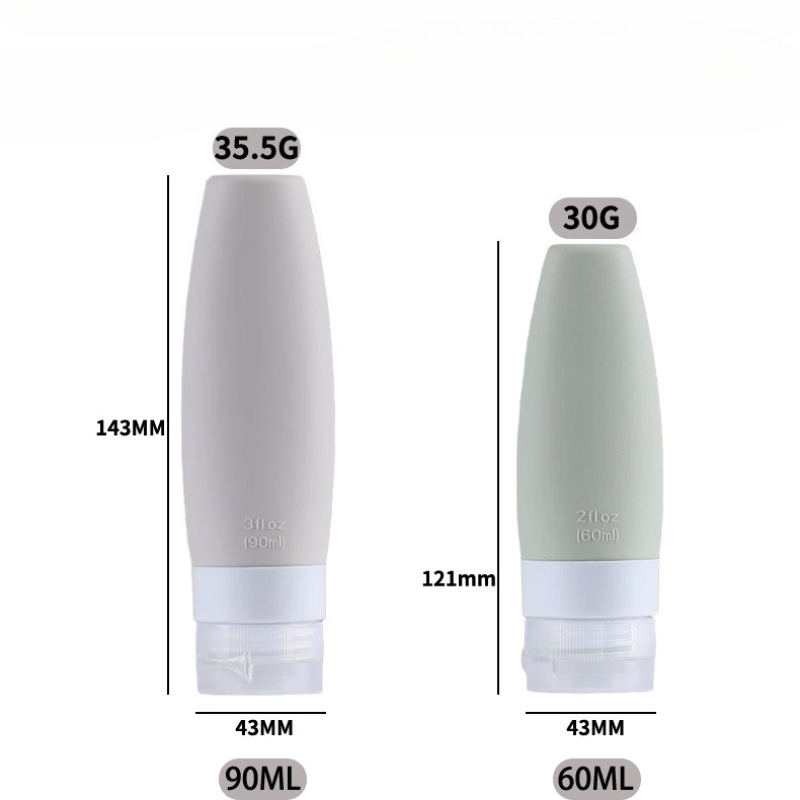 Vuotamattomat matkapullot setti matkasäiliöt matkakokoisille hygieniatuotteille kannettava litran säilytyspussi shampoovoide