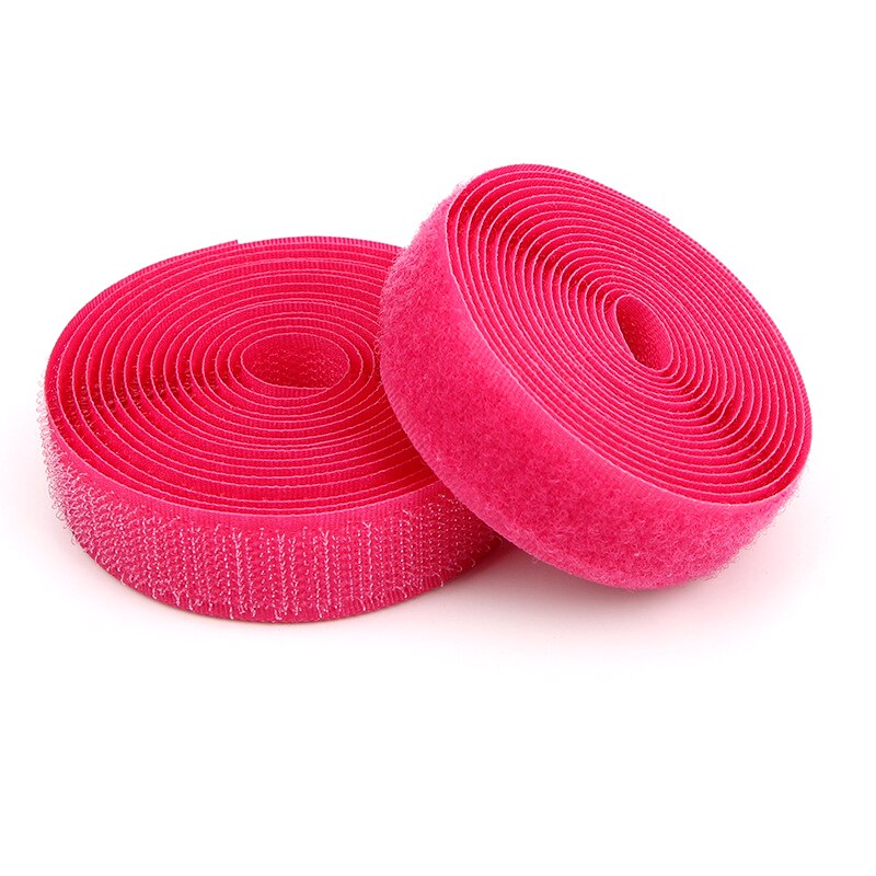 5cm Width Hoop and Loop no adhesive hook loop fastener tape sewing magic tape sticker strap couture clothing shoe: Color 05
