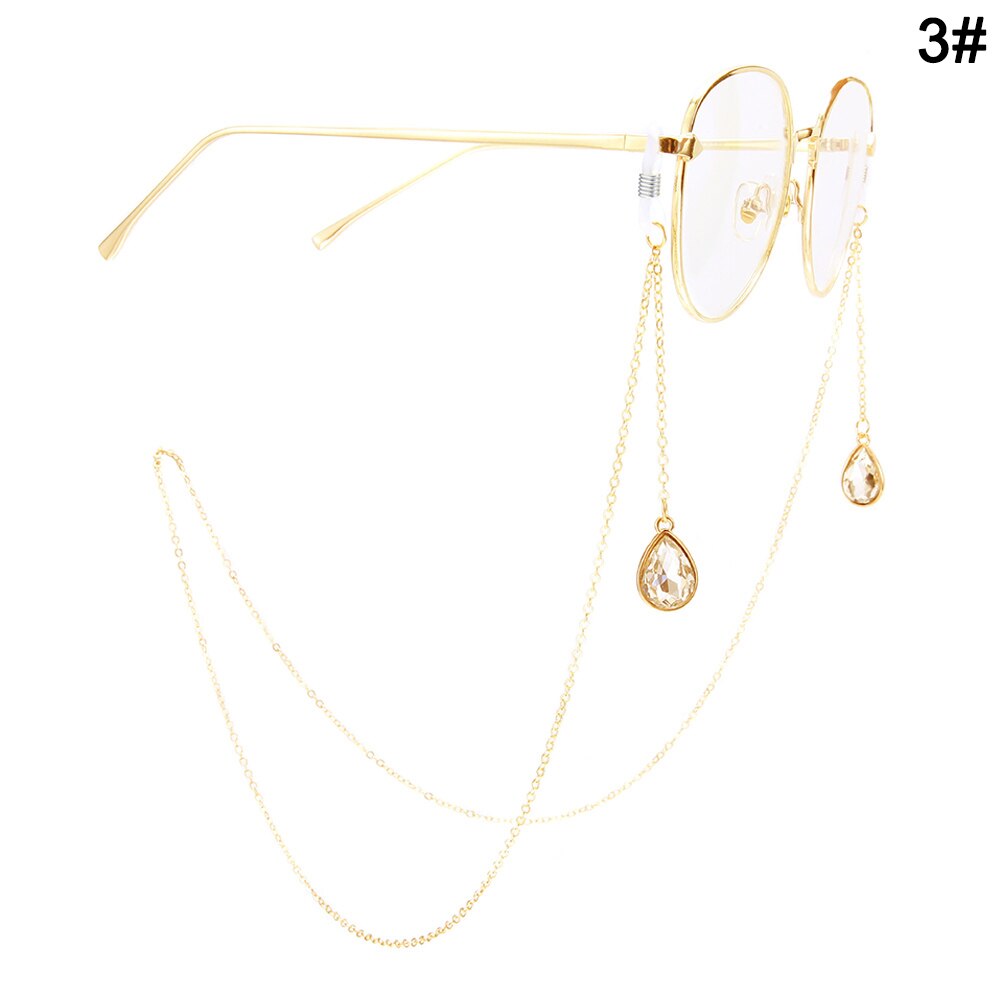 Bril dragende nek vasthouden draad verstelbare zonnebril nek koord riem bril bril koord zonnebril accessoires: Stijl 3