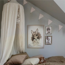 Baby Hung Dome Meisjes Prinses Bed Luifel Tent Gordijn Baby Klamboe Voor Crib Klamboe Beddengoed Room Decor
