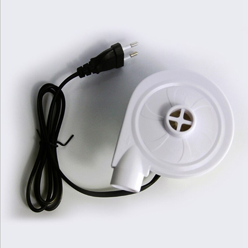 AC220V Electric Air Pump Inflate Deflate Pump for Airbed Boat Inflatable Pool Compression Bag Air Mattress-EU Plug