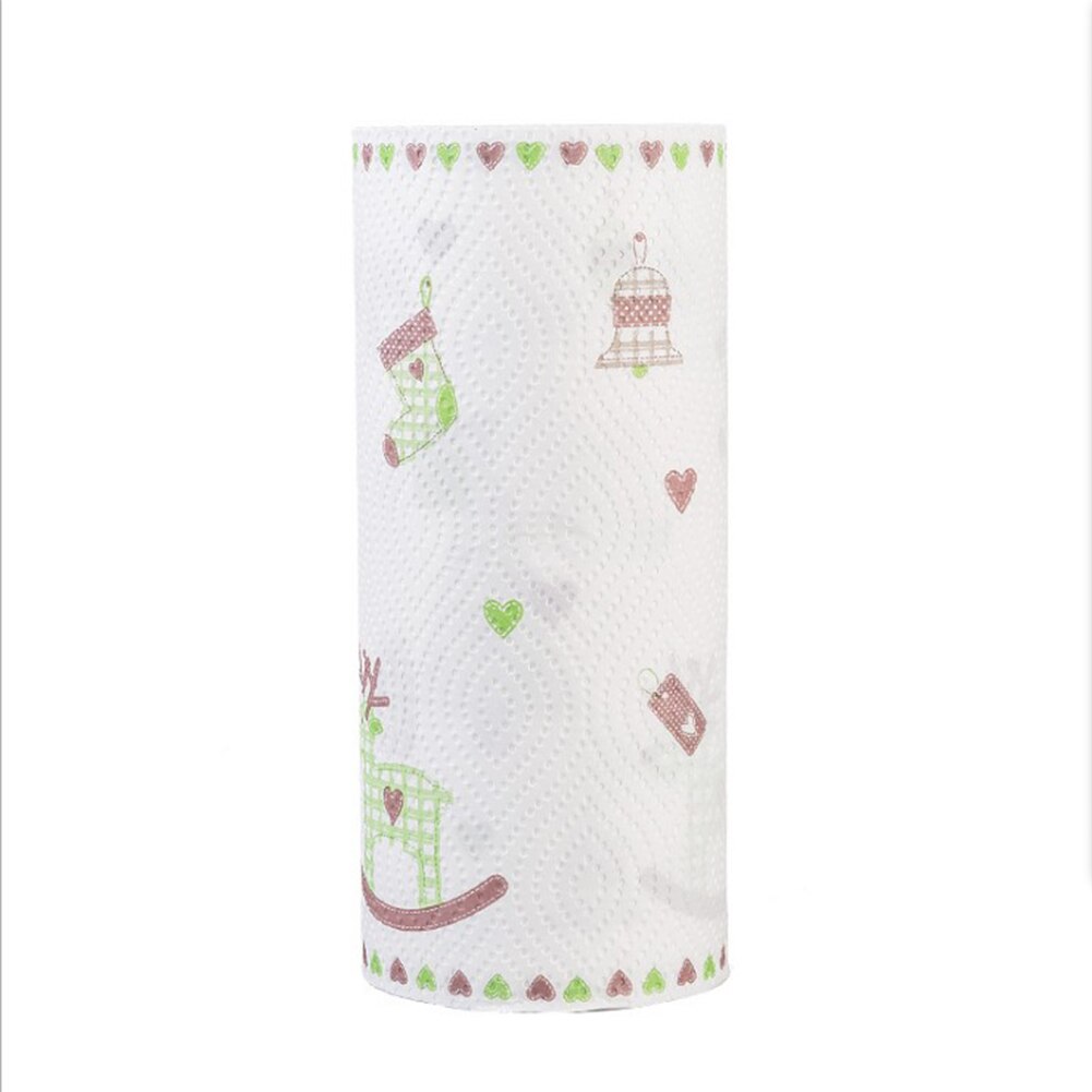 1 rolle Einweg Küche Handtuch Einzel Reinigung Papier Faul Lappen papier Absorbiert Wasser Öl Wischen Kleine Handtuch Tee Papier