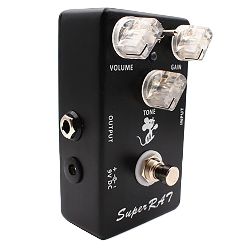 Mosky Super Rat guitare effet pédale fait à la main trois effets de classique Rat distorsion Boost & MOSKY démon TS808 Tube Screamer