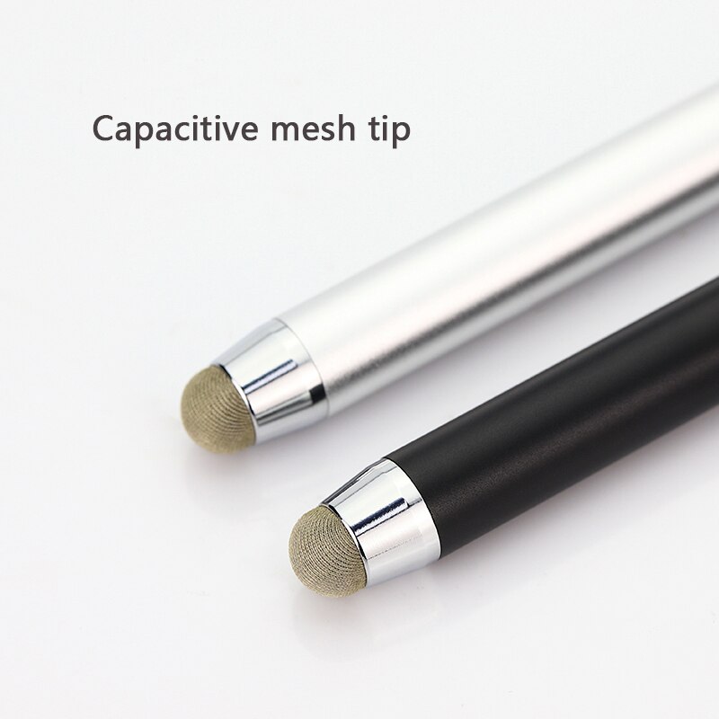 Dikke Stylus Pen Grote Diameter Mesh Tip Metalen Schoolbord Stylus Pen Touch Pen Voor Laptop Ipad Iphone