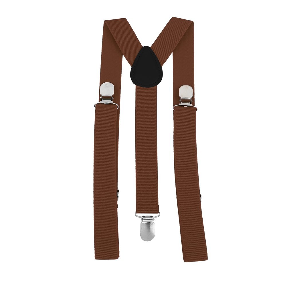 Tirantes elásticos ajustables para adultos Unisex, tirantes elásticos con Clip en forma de Y, 3 clips para pantalones: 3