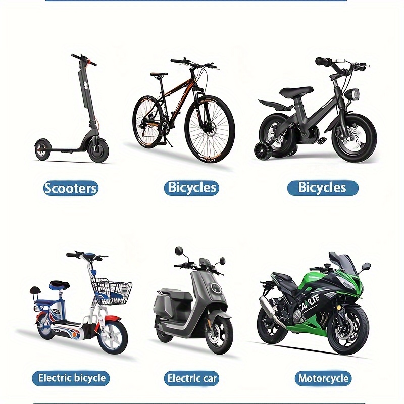 Espelho retrovisor da motocicleta, espelho retrovisor da scooter da bicicleta, refletor ultra-grande angular universal da bicicleta mountain bike, espelho reverso pequeno do carro da bateria