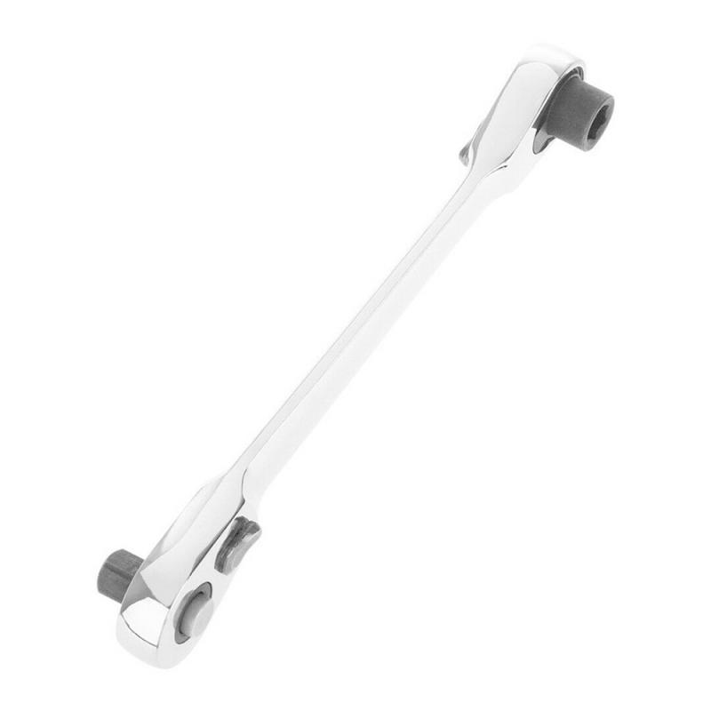 1/4"Mini Ratchet Wrench Batch Head Handle Small Fly Socket Wrench Double-Ended Torque Wrench Spanner Hand Repair Tools