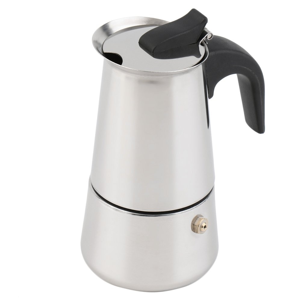 2/4/6 Cups Stainless Steel Moka Coffee Kettle Maker Moka Pot Espresso Kettles Coffee Maker Pot Moka Coffee Machine