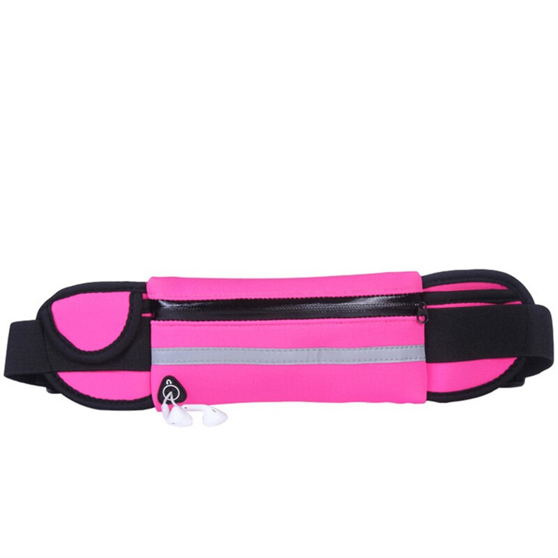 Armband For Xiaomi Mi 9 Universal Waterproof Bag Running Sport Cell Phone Holder Waist Bag Case For Xiaomi Mi 9 SE: Waist Bag ( Rose )