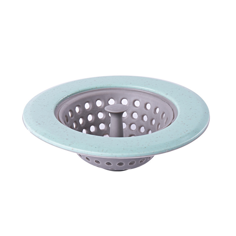 Bouchon de vidange de sol pour la maison, attrape cheveux, crépine d'évier, filtre d'égout, couvercle de douche, accessoires d'évier: green