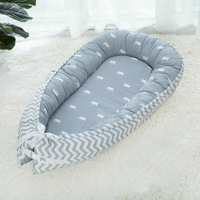 Baby Uterine Bionic Bed Anti-Pressure Baby Bed Portable Removable and Washable Newborn Bed Bed