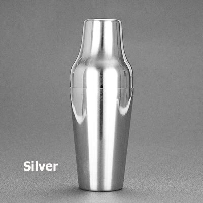 Parisienne Cocktail Shaker-Franse Stijl-20 Oz: Silver