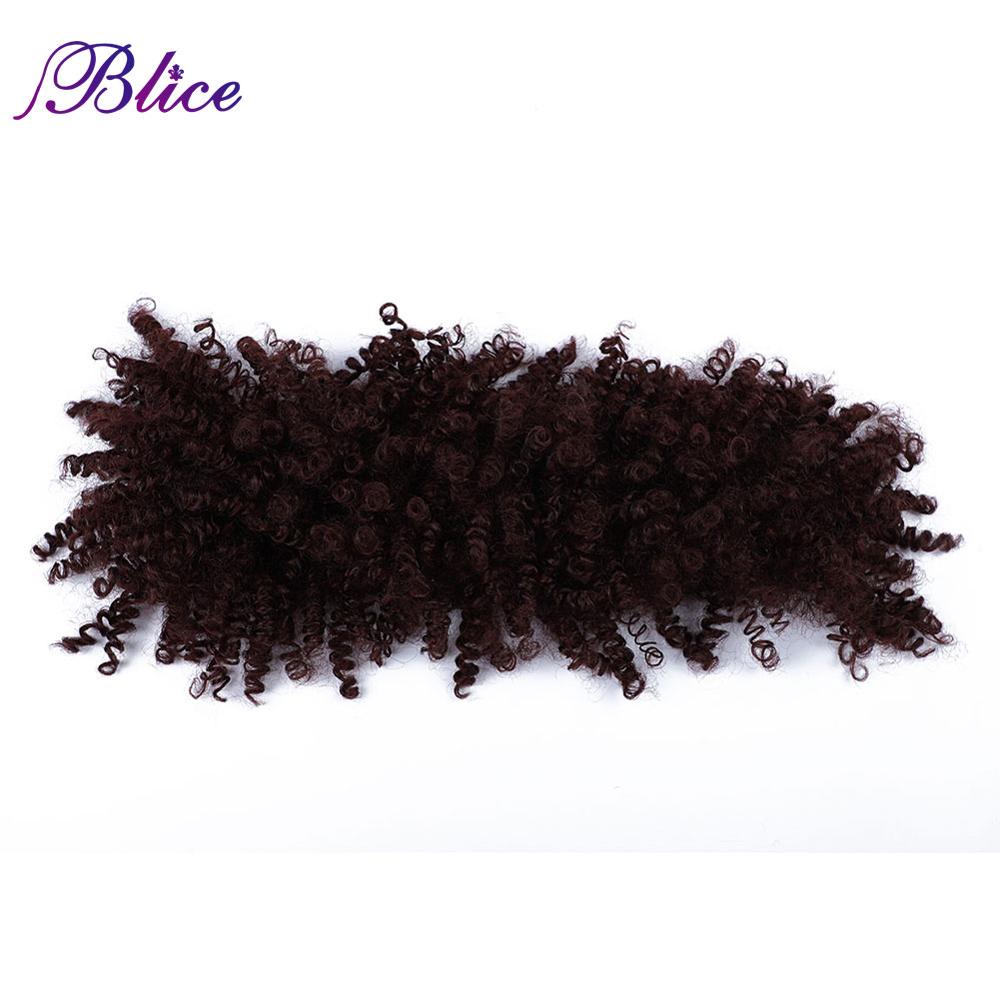 Blice – perruque Mohawk synthétique bouclée, bouffante haute, Chignon devant à derrière, courte, Punk, pour femmes, 90 pouces: # 99J