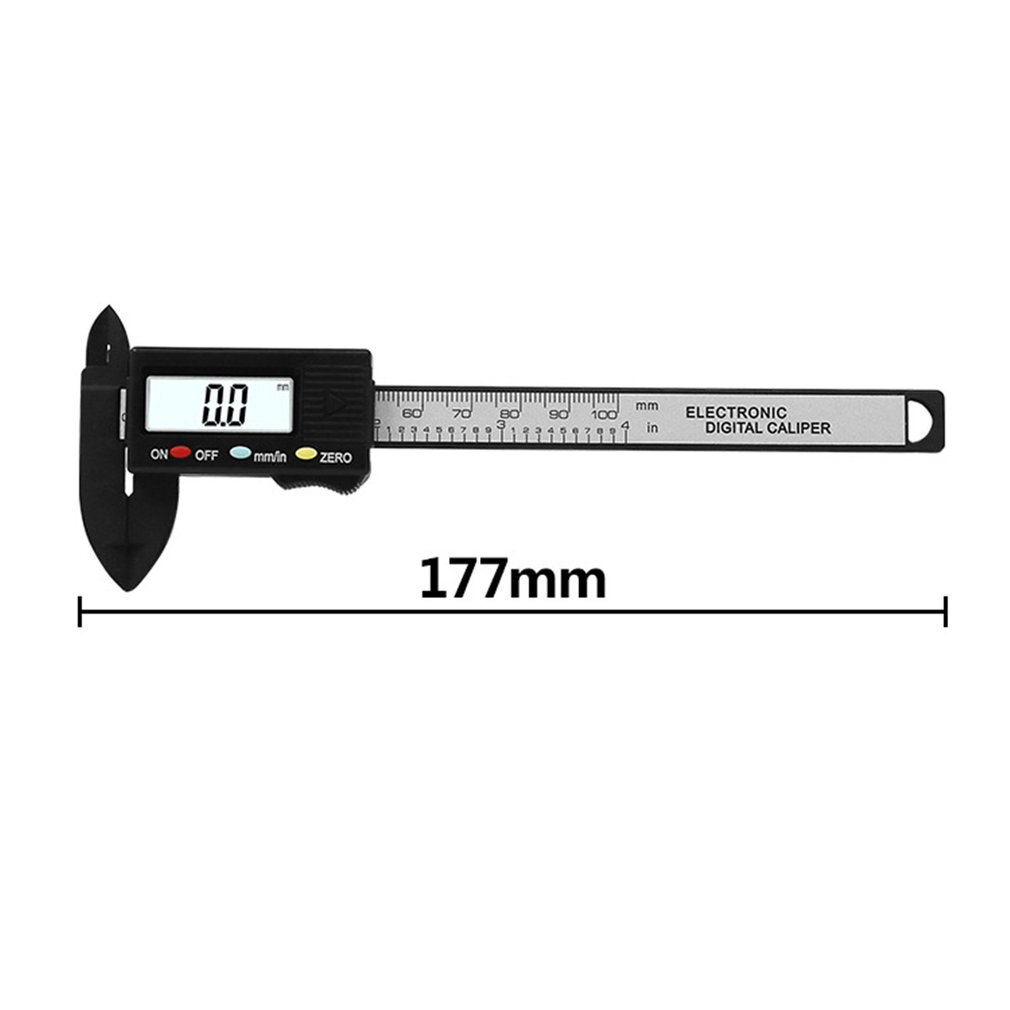 mini elektronisk digital skyvelære 0-100mm måleverktøy digital vernier skyvelære måler mikrometer til smykkemåling: misligholde tittel