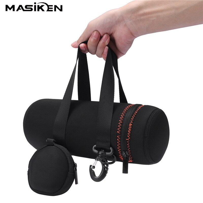 MASiKEN Soft Carry Case Bag Hand Strap For JBL Pulse 3 Pulse3 Portable Bluetooth Speaker /Charger Handbag Pouch Cover Storage