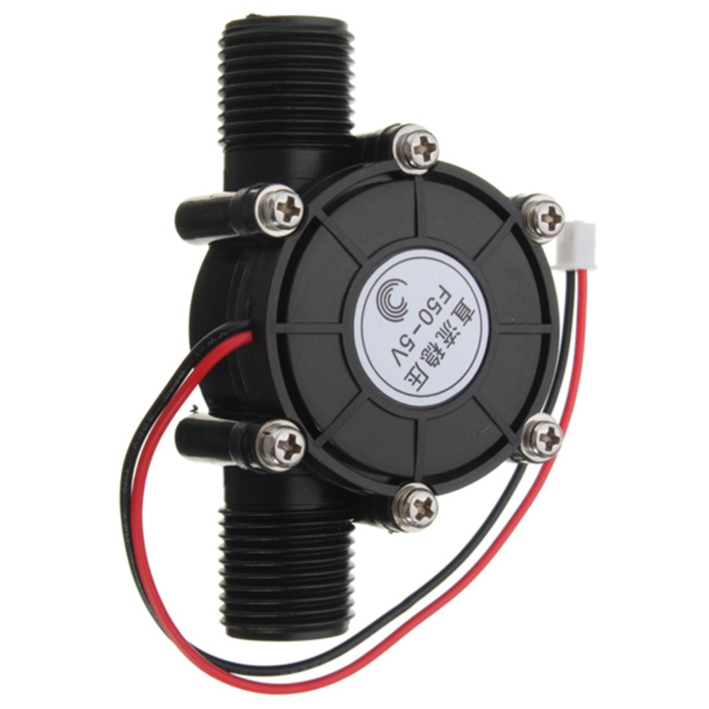 ¡Lo más ! 1 unidad 80 v/12 v/5 V 10W microgenerador hidráulico de CC flujo de agua del grifo hidráulico DIY 1/2 pulgadas generadores de energía alternativos