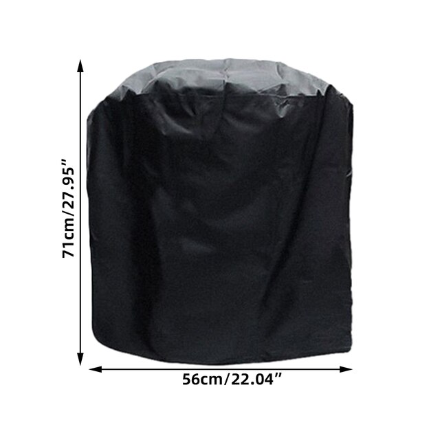 BBQ Grill Cover Waterproof Anti-Dust Outdoor Barbecue Cover Rain Protective Heavy Duty Charbroil Grill Cover BBQ Accessories: 71x71x56cm