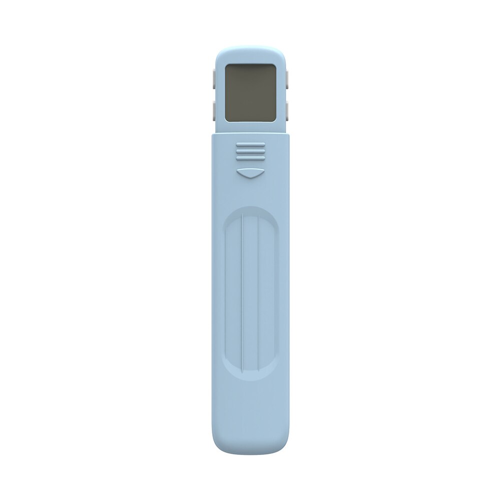Muslady-Ukelele portátil, entrenador de acordes, herramienta de práctica de digitación Uke con pantalla de tabla de acordes giratoria de 360 ° para principiantes: Blue