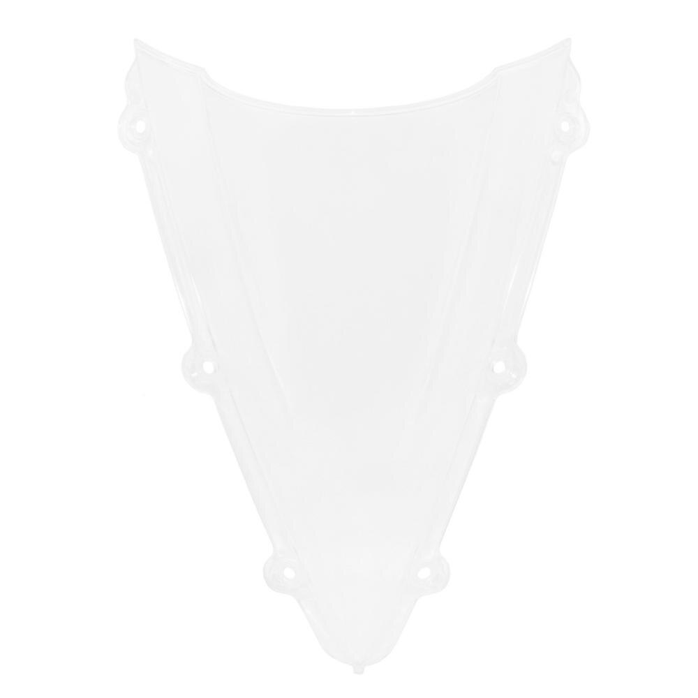 Double Bubble Front Windscreen Windshield Screen Fly Shield Wind Deflector For YAMAHA YZF-R1 YZF R1 YZFR1 RN12 2004 2005 2006: Transparent