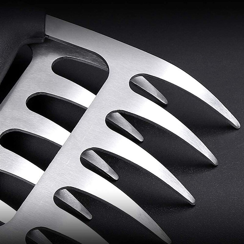 2 Pcs Meat Shredder Claws Stainless Steel Bear Claws BBQ Meat Claws for BBQ Forks for Handling Food,Barbecue Claws