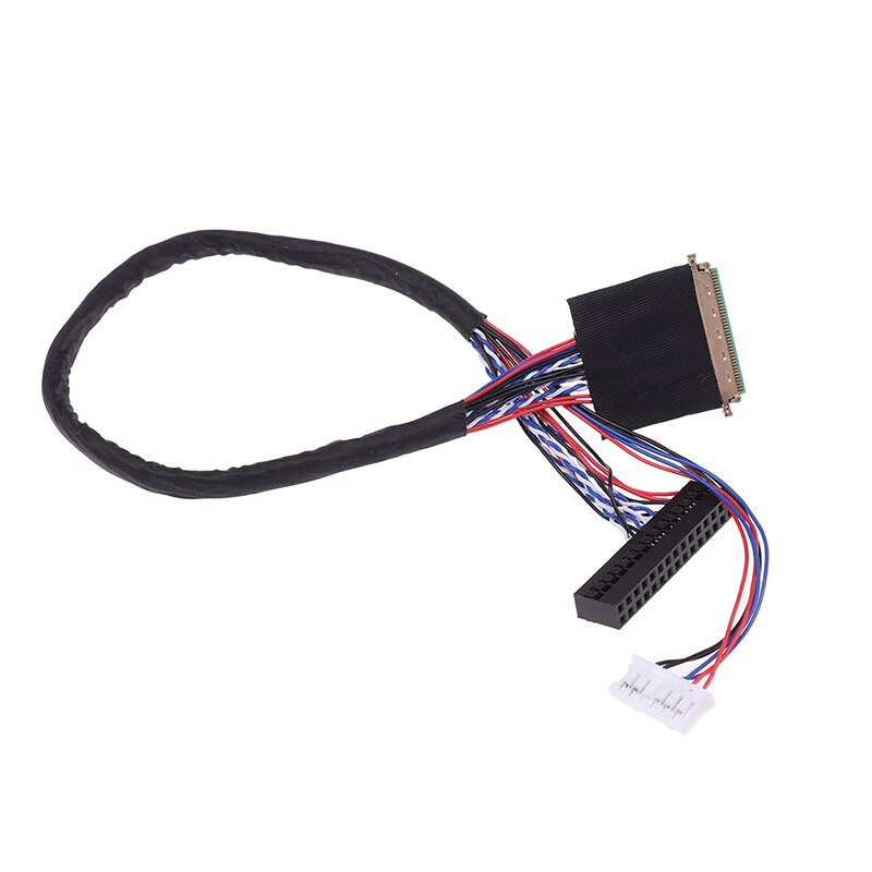 1PC 40 Pin 1 Channel 6 Bit LED LCD LVDS Screen Cable For Display