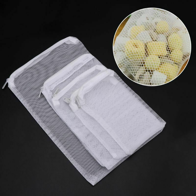 1PC Reusable Food Filter Fine Mesh Nylon Nut Milk Cheese Bean Muslin Cloth Bag Cold Brew Coffee Tea Filter Nets