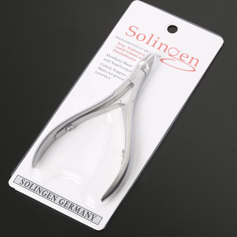 Fingernegl tånegl neglebåndstang trimning rustfrit stål negleklipper cutter neglebånd saks tang manicure værktøj