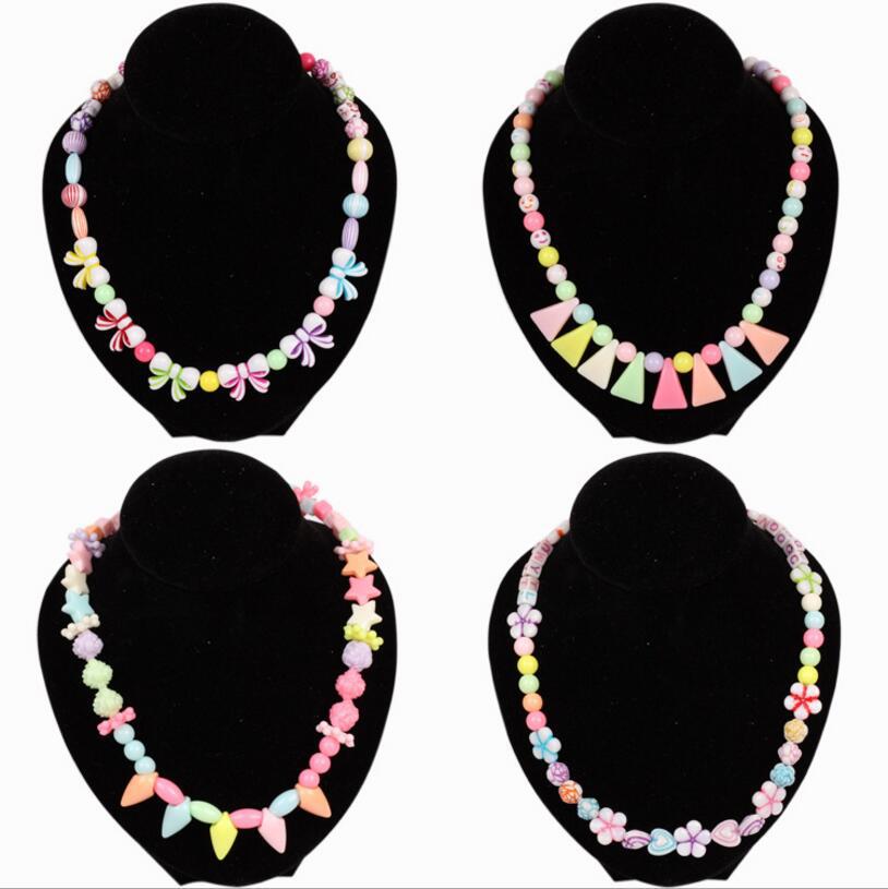 Jouet perlé fait à la main avec ensemble d&#39;accessoires pour enfants, 24 grilles créatives, fabrication de bijoux pour filles, jouets éducatifs, pour enfants