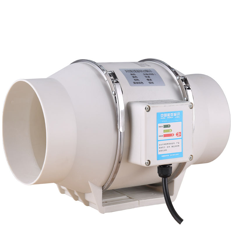 4 inch 220V Exhaust Fan Home Silent Inline Pipe Duct Fan Bathroom Extractor Ventilation Kitchen Toilet Wall Air Clean Ventilator