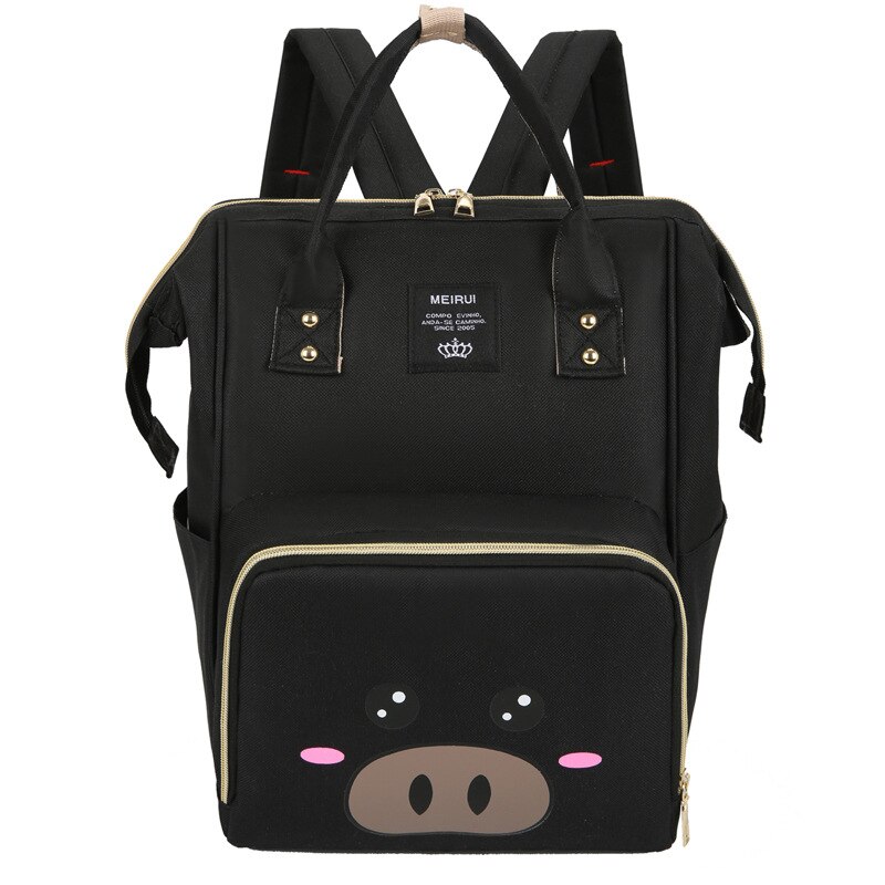 Grote Capaciteit Babyverzorging Zakken Waterdichte Kinderen Wandelwagen Zak Luiertassen Organizer: BZT046A