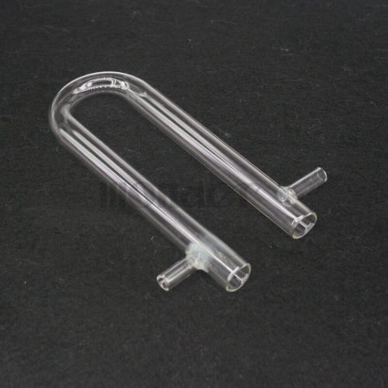 15x150mm Glass Drying Tube Adapter U Shape With Side Arm Labware Absorption