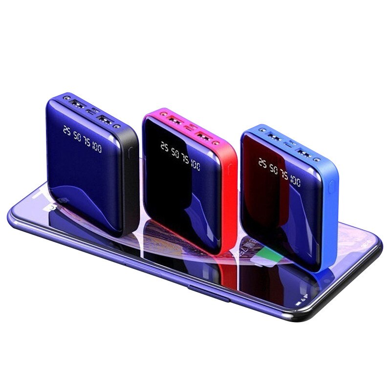 80000 MAh Mini Outdoor Portable Power Bank Digital Display for Xiaomi IPhone Samsung Fast Charging External Battery