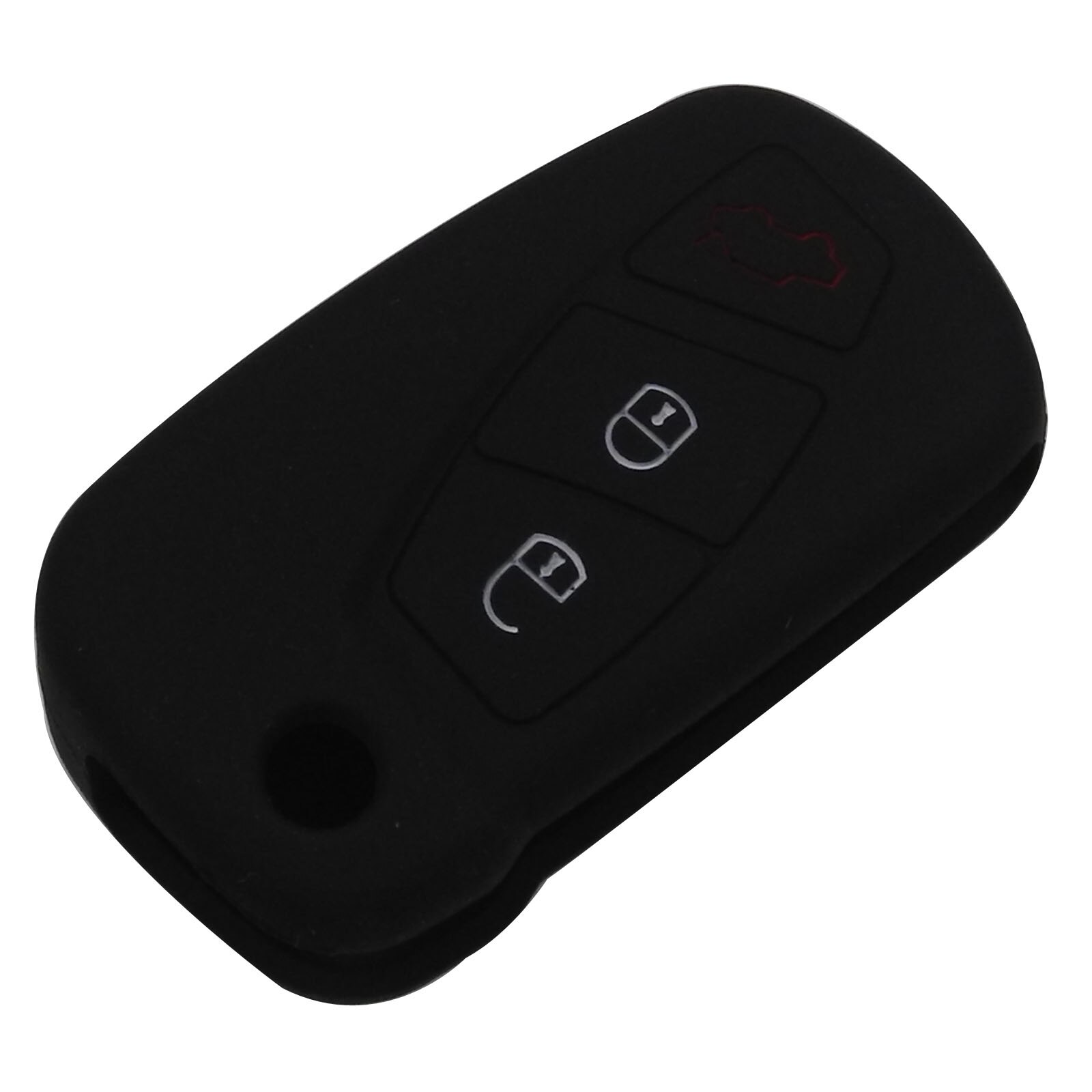 Kutery 3 Buttons Remote Car Key Cover Case Silicone Protect shell For Ford KA Car Key Styling Accessories