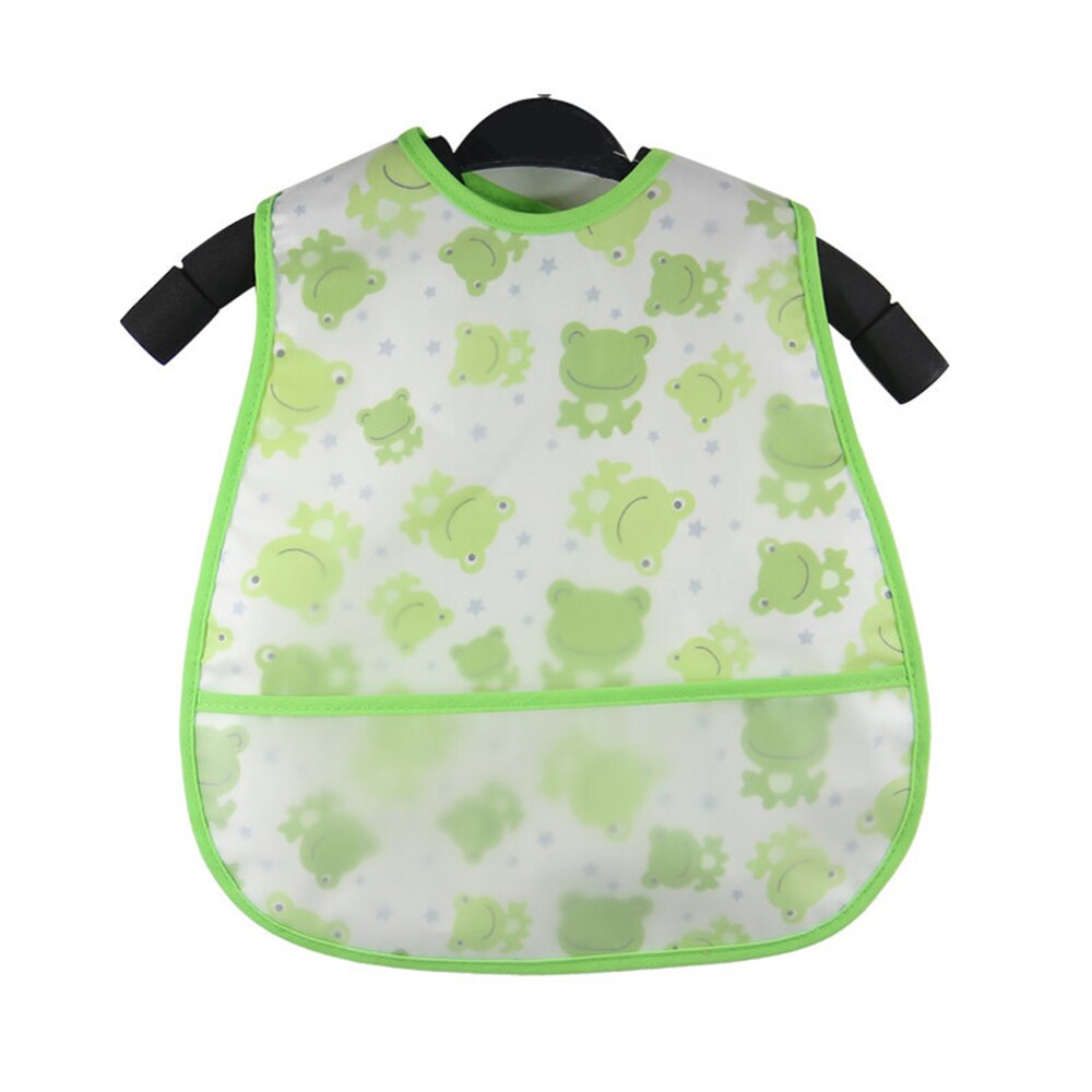 Bibs EVA Waterproof Adjustable Lunch Feeding Bibs Cartoon Feeding Cloth Children Apron Babador Bandana