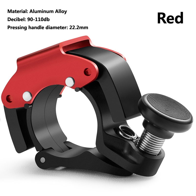 Bicycle Bell Ring MTB Road Bicycle Horn Sound Alarm For 22.2mm Handlebar Bike Call Safety Cycling Bicycle Accessories