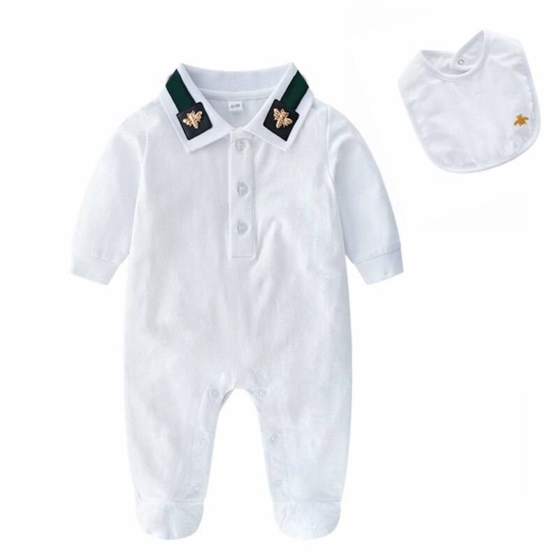 1 stuk/partij bern winter baby rompertjes lange mouwen set katoenen baby jumpsuit meisjes baby jongen meisjes kleding