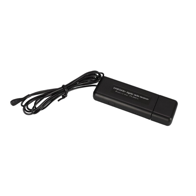 Dab/Dab USB-adapter, XISEDO Dab dongle in de auto Dab ontvanger digitale radio Dab USB 2.0 Stick met Dab auto voor Android autoradio's
