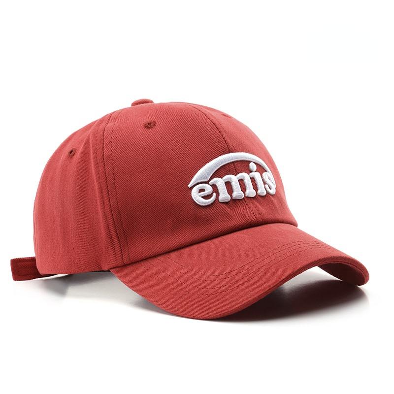 Cotton emis Hard Embroidery Baseball Caps for Men and Women Outdoor