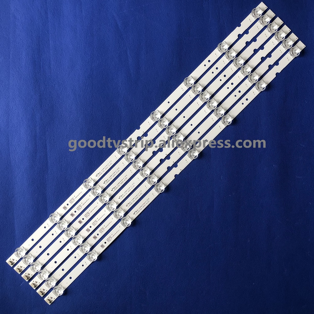 LED Backlight strip 8 lamp For TCL 65"TV JL.D65081330-365AS-M_V03 65S421LCAA 4C-LB6508-PF02J 65S421 65S425TACA 65S4LEAA 65S425
