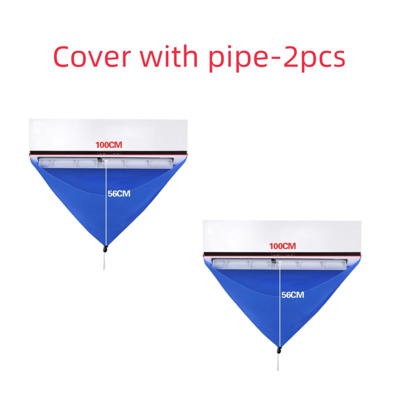 Juste de livre pour climatiseur portable, sac fendu, anti-poussière, filtre, outil, maison: vert clair