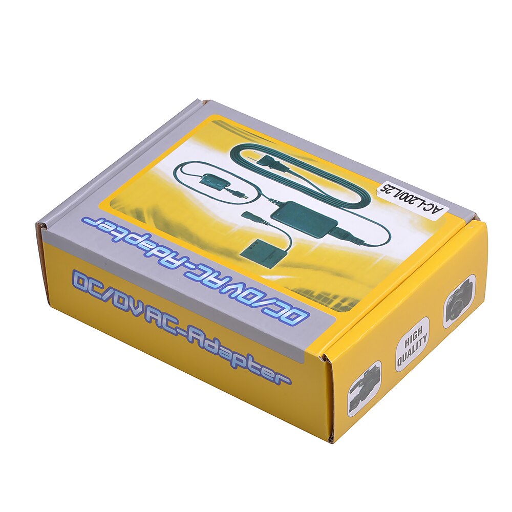 Chargeur adaptateur secteur pour Sony Handycam, AC-L200 L20 L25, DCR-DVD7 DVD105 DVD108 DVD203 DVD205 DCR-SR45 SR47 SR68 SR80 SX45