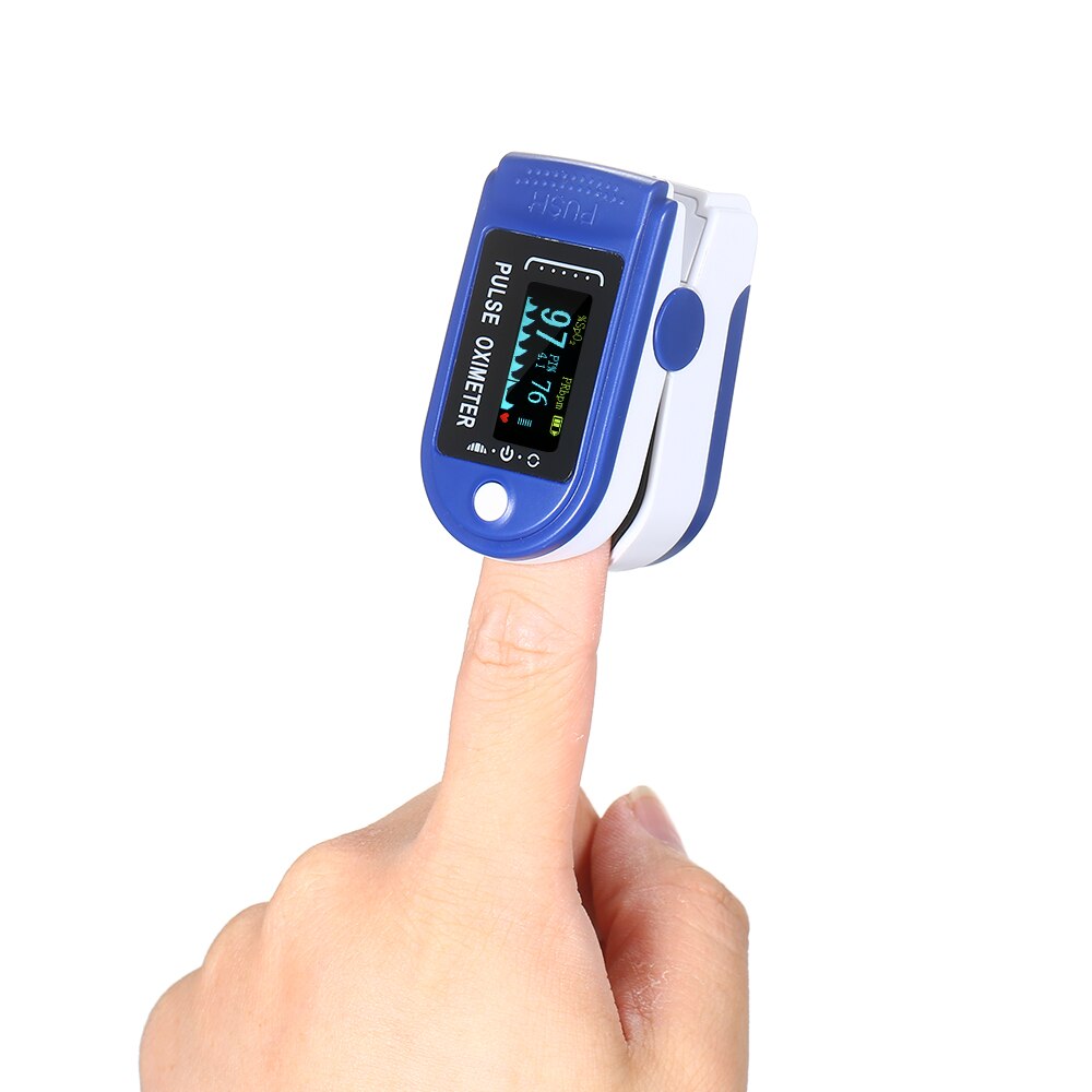 NEUE Finger Oximeter Fingerspitze Pulsoximeter Pulsoximeter Blutdruck Puls Herzfrequenz Monitor Ohne Batterie
