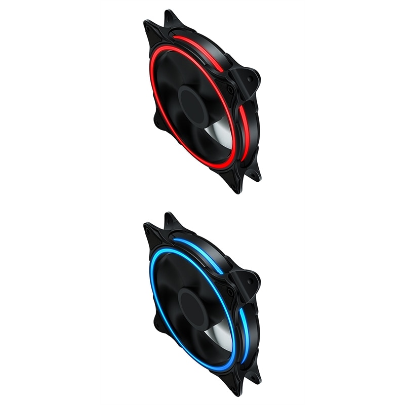 Computador desktop ventilador cooler três-abertura chassi 12cm silencioso ventilador 12v fonte de alimentação ventilador de refrigeração txtb1