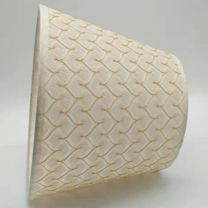 E27 runde stof beige lampeskærme 25cm nordiske lampeskærme til bordlampe moderne lampe cover til boligindretning